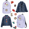 Miniatyrbillede 5 af 5: Sæt med 22 stryge-på-patches til tøj, Spider-Man til børn