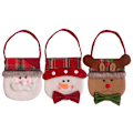 Miniatyrbild 5 av 5: Julpåse, Presentpåse, Julpresentpåse, Tomte och Snögubbe, Julpresent/Godispåse, Julpartytillbehör Q