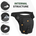Miniatyrbillede 2 af 5: Benpose Militær Taktisk Fanny Pack Multi-Funktion Benpose til H