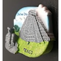 Pikkukuva 4 / 5: 3D Chichen Itza Meksiko Jääkaappimagneetti - Polyhartsi Koti ja Keittiö