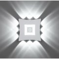 Pikkukuva 1 / 5: Moderni 18W LED-ulkoseinävalaisin liikeanturilla A