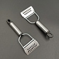 Miniatyrbillede 2 af 5: Multifunktionel rustfrit stål melonrive skræller frugt