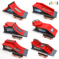 Miniatyrbilde 2 av 5: Neon Mega Park Skateboard 1-delt Creator Tilpassbar Glødende Rampe med To Nøkler, Barnas Leke for Jenter og Gutter U