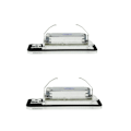 Miniatyrbillede 4 af 5: Anvendelig licenslampe Audi A3 S3 A4 S4 A6 C6 A8 S8 Q7 LED
