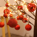 Miniatyrbilde 2 av 4: Sett med 93 Rosa Robuste Plastjulekuler Innendørs Utendørs Juledekorasjon Tredekorasjon, Julevind I