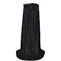 Miniatyrbillede 5 af 5: (Sort, 150 cm) Full Length Balaclava Fløjls Kappe Halloween Fancy Cape Kostumer