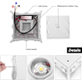 Miniatyrbillede 2 af 5: 18W Moderne LED Vægslampe Vandafvisende Vægskinne IP65 Aluminium LED Vægslampe Indendørs Udendørs til Stue Soveværelse B