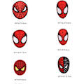Miniatyrbillede 3 af 4: Stryge-på patch 15 stk. Stryge-på patches Spider Man broderet Pa L