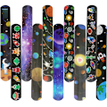 Miniatyrbild 1 av 5: 30 stycken Slap Slap Armband Rymden Små Födelsedagspresenter för Flickor Pojkar Astronaut Födelsedagspresent Barnens Slap Armband N