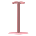 Miniatyrbild 1 av 4: Rosa huvudmonterat hörlursstativ, skrivbordsstativ i aluminiumlegering för headset