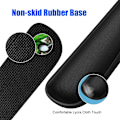 Miniatyrbillede 3 af 5: Upgrade Enlarge Gel Memory Foam Set Keyboard Wrist Rest Pad, Mous