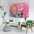 Miniatyrbilde 2 av 4: Daddy Winkle Bertram Vær Respektfull for Daddy Wow morsom Tapestry Art Veggteppe Tapestry f