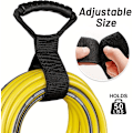 Miniatyrbillede 2 af 5: Kabelopbevaringsstropper - Opbevaringsstropper til haveslanger - Heavy Duty Velcro-stropper til Ga