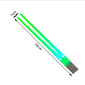 Miniatyrbilde 4 av 4: LED-lysende spisepinner, ett par, lysende lyssabel spisepinner, gjenbrukbare red