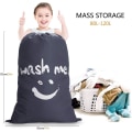 Miniatyrbilde 2 av 5: Grå Vaskesekk, Sett med 2 Store Foldbare Vaskesekker R Bag Q