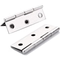 Miniatyrbillede 1 af 4: 2 stk. Rustfrit Stål Hjemme Møbler Hardware Dørhængsel Lang 75mm x 50mm I