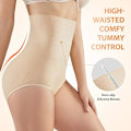 Miniatyrbild 2 av 5: （63,3-76,6 cm）Damunderkläder Shapewear Hög midja Magekontroll Knickers Slankande Sömlös Midja S