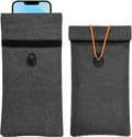 Faraday-väskor för telefoner 2-pack, signalblockerande fodral, RFID-blockerande påse för integritetsskydd