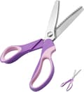 Sicksack sax 23,5 cm Professionella saxar i rostfritt stål