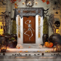 Miniatyrbilde 4 av 5: (18 x 96 tommer) Halloween Edderkoppnett Peisdekorasjon, Edderkoppnett Ta