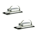 Miniatyrbillede 3 af 5: Anvendelig licenslampe Audi A3 S3 A4 S4 A6 C6 A8 S8 Q7 LED