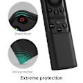 Miniatyrbild 4 av 4: Svart fjärrkontrollskydd för Samsung Smart SolarCell fjärrkontroll 2023 BN59-TM2360E, Anti-Lost Skin-Frie