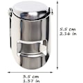 Miniatyrbillede 2 af 5: 4 Stykker Champagne Prop, Champagne Propper i Rustfrit Stål, Mousserende Vin, Ingen Skarpe Kanter, Ingen Lækager, Intet Spild