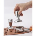 Miniatyrbillede 3 af 4: Bunddiameter: 53 mm - Højde: 85mm - Tamper i rustfrit stål til kaffe