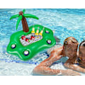 Miniatyrbillede 4 af 5: Oppustelig poolbøje, flydende poolbar, oppustelig svømme