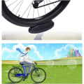 Miniatyrbild 4 av 4: Cykelfrontdäckshöjare Blockställ Stabilisera Stöd för inomhus B