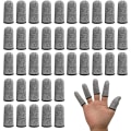 Miniatyrbillede 1 af 5: 40 stk. fingerhutter, genanvendelige fingerbeskyttere, elastiske finger