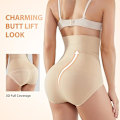 Miniatyrbild 4 av 5: （63,3-76,6 cm）Damunderkläder Shapewear Hög midja Magekontroll Knickers Slankande Sömlös Midja S