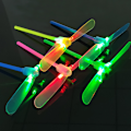 Miniatyrbilde 2 av 4: LED-lysende leker, 10 stk tilfeldige farger Helikopterflygende leker, LED-lysende leker, Bursdagsgaver, Bursdagsfest, LED Li V