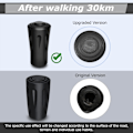 Miniatyrbillede 2 af 5: 12 stk. Gummi Beskyttelsesspidser til Nordic Walking Vandrestave Asfaltbeskyttere Buffer til Vandrestave