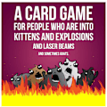 Pikkukuva 4 / 5: Exploding Kittens Party Pack by Exploding Kittens - Korttipelit aikuisille, teini-ikäisille ja lapsille - Hauskaa perhepeliä D