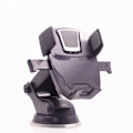 Miniatyrbillede 2 af 5: Centerkonsol Automatisk Låsende Sugekop Teleskopisk Stang Bil Mobiltelefonholder, 360° Rotation o