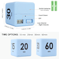 Miniatyrbilde 2 av 5: Rubiks kube-timer - blå, 15-20-30-60 minutter