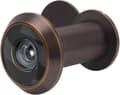 Rustfrit stål kikkehul - 16 mm kikkehul til montering i 35-55 mm døre