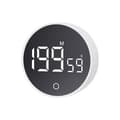 Digital köksklocka - Visuell timer Stor LED-display Magnetiskt stativ Nedräkning (White)