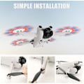 Pikkukuva 4 / 5: 24 kpl Potkuria DJI Mini 4 Pro/Mini 3 Pro -korvaavat potkurit, matalan melun siivet 6030F (Blue）