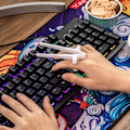 Miniatyrbild 3 av 5: 4 st fingerpinnar för lata människor Hjälp hållare Inte smutsiga snacks Handpinnar Finger Loo