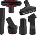 6 delar dammsugartillbehör - Dammsugarmunstycke - Uni