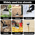 Miniatyrbilde 5 av 5: Utendørs rengjøringsspade, hagespade, hageredskaper, for snøskuffe utendørs, avriming