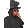 Miniatyrbillede 3 af 4: Halloween Stegosaurus Pestlæge Fugl Lang Næb Næb Steampunk Halloween Latex Materiale