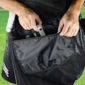 Miniatyrbillede 2 af 5: Sort Boldpose Stor Nettaske til Foldning Nylon Nettaske Opbevaring Holdbar Genanvendelig