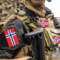 Miniatyrbillede 4 af 5: 2 stk. Norge flag patches Norge flag broderede patches norske flag militær taktisk patch