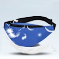 Miniatyrbillede 3 af 4: Moderigtig Basic Fanny Pack - Sport - Vandreture Fanny Pack - Sort - 2 Rum - Lynlås - Justerbar