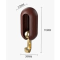 Miniatyrbilde 4 av 5: 4 stk Grønne Universelle Kroker Veggkrok Svingbar krok M