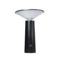 Miniatyrbillede 4 af 5: Sort Genopladelig Ledningsfri LED Bordlampe, LED Natlampe E