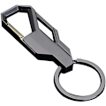Miniatyrbillede 2 af 5: 2 Pakker Zink Legering Ridsefast Bil Nøglering Klip Spole Cool Ring Spænde Nøglering Mænds Forretningsgaver L